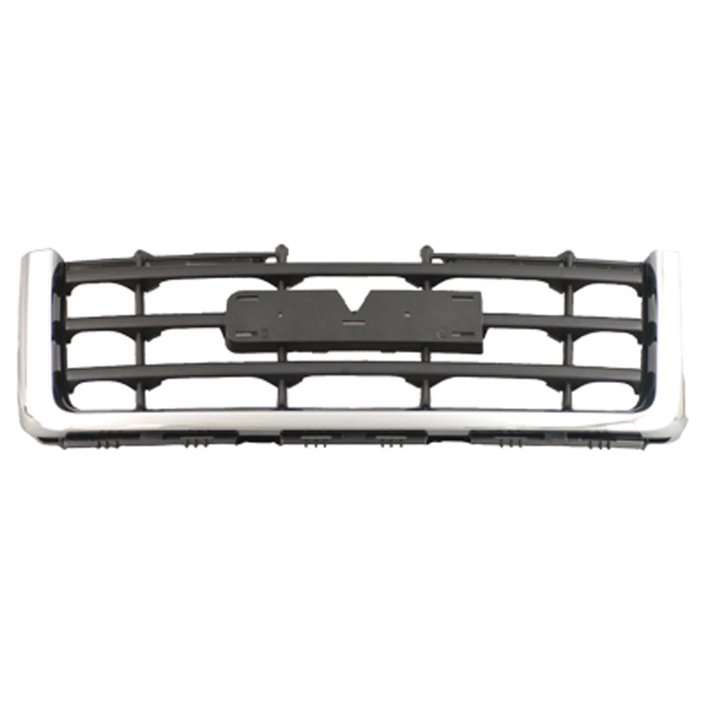 Replacement Black Chrome Plastic Front Grille (See compatibility Chart)