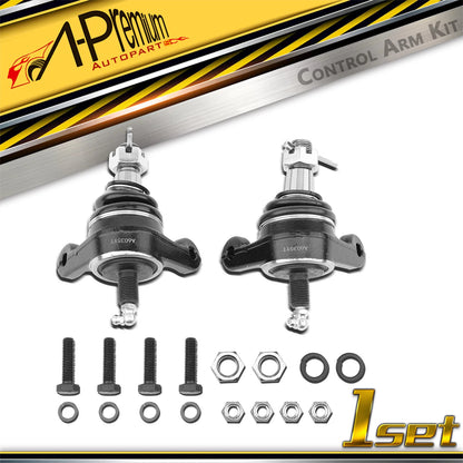 2X Front Lower Ball Joints for Chevrolet Impala (1958–1970) Corvette (1963–1982)