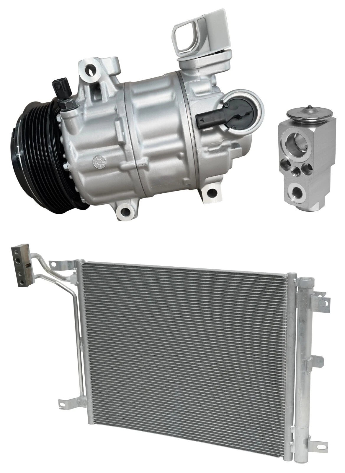 AC Compressor Kit With Condenser for Jeep Wrangler 3.6L (2022–2022)