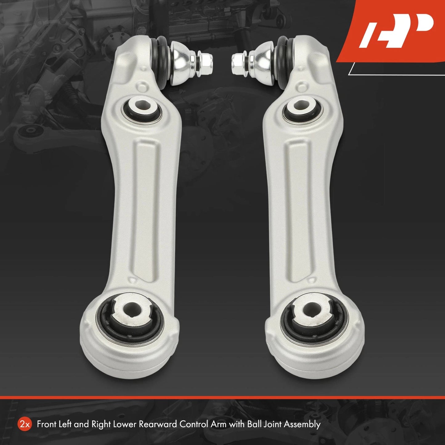2X Front Lower Rearward Control Arm Ball Joint for Mercedes-Benz W253 (2015–2023)