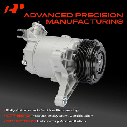 A/C Compressor with Clutch for Chevrolet Malibu (2007–2010)