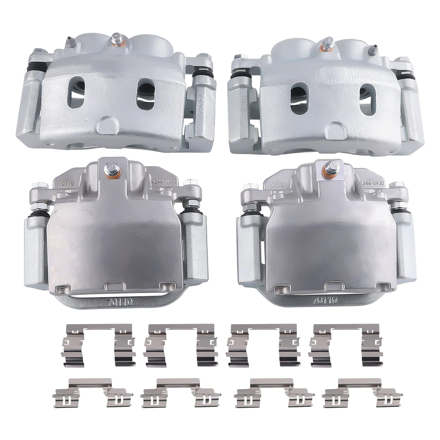 Front Rear Brake Calipers Pair for Cadillac Escalade ESV (2008–2020)