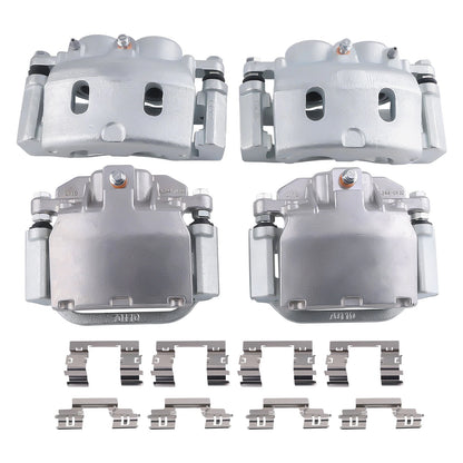 Front Rear Brake Calipers Pair for Cadillac Escalade ESV (2008–2020)