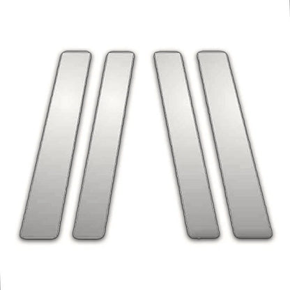 4Pc Chrome Pillar Post Covers Replacement for Nissan Sentra (2007–2012)
