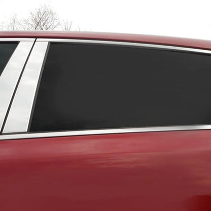 6pc Luxury Stainless Steel Pillar Post Trim for Kia Sportage (2017–2022)