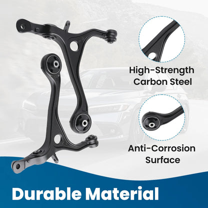 Front Upper Lower Control Arm Sway Bar Links Kit for Honda Accord (2003–2007)