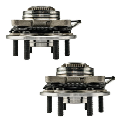2x Wheel Hub and Bearing Assembly Front for 2018-2020 Ford F-150 (3.5L)
