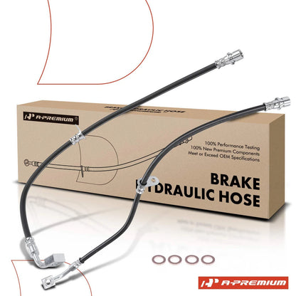 2X Front Brake Hydraulic Hose for Chevrolet Camaro (2012–2015)