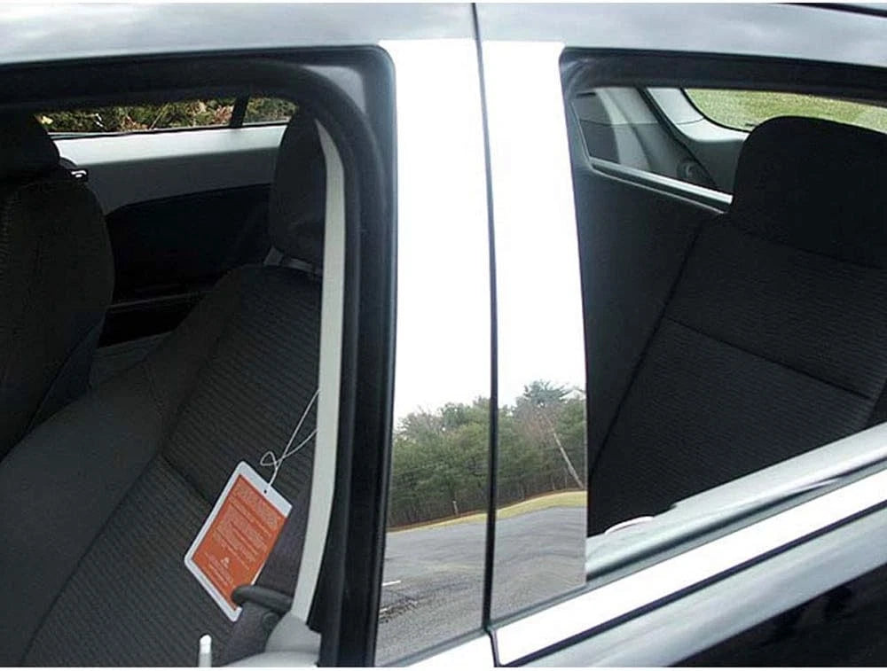 4pc. Luxury FX Chrome Pillar Post Trim for 2007-2012 Dodge Caliber