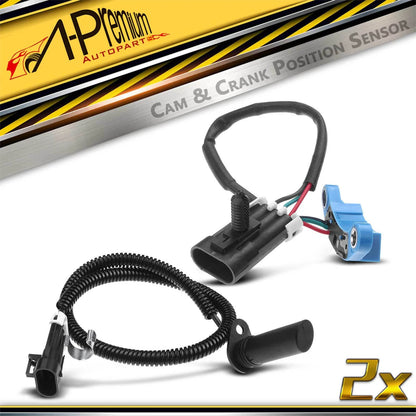 2X Camshaft & Crankshaft Position Sensors for Buick Skylark (1996–1998)