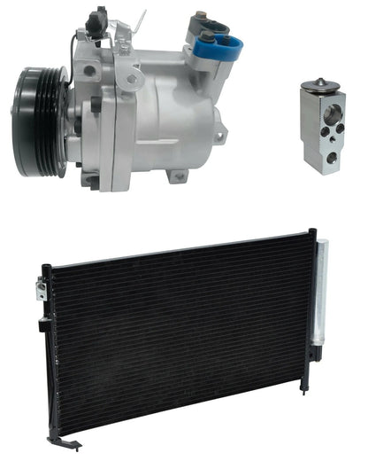 AC Compressor Kit With Condenser for Subaru Forester 2.5L (2007–2008)