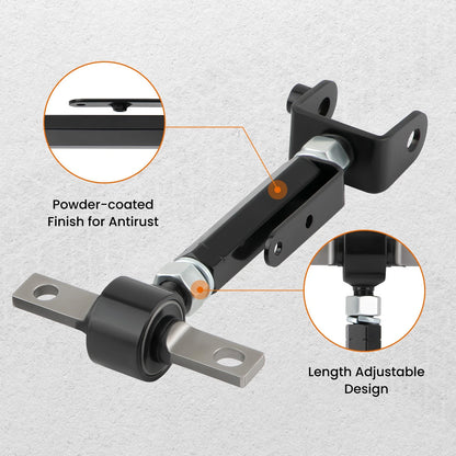 Adjustable Rear Upper Camber Arms for Honda Civic and Acura RSX (2001–2006)