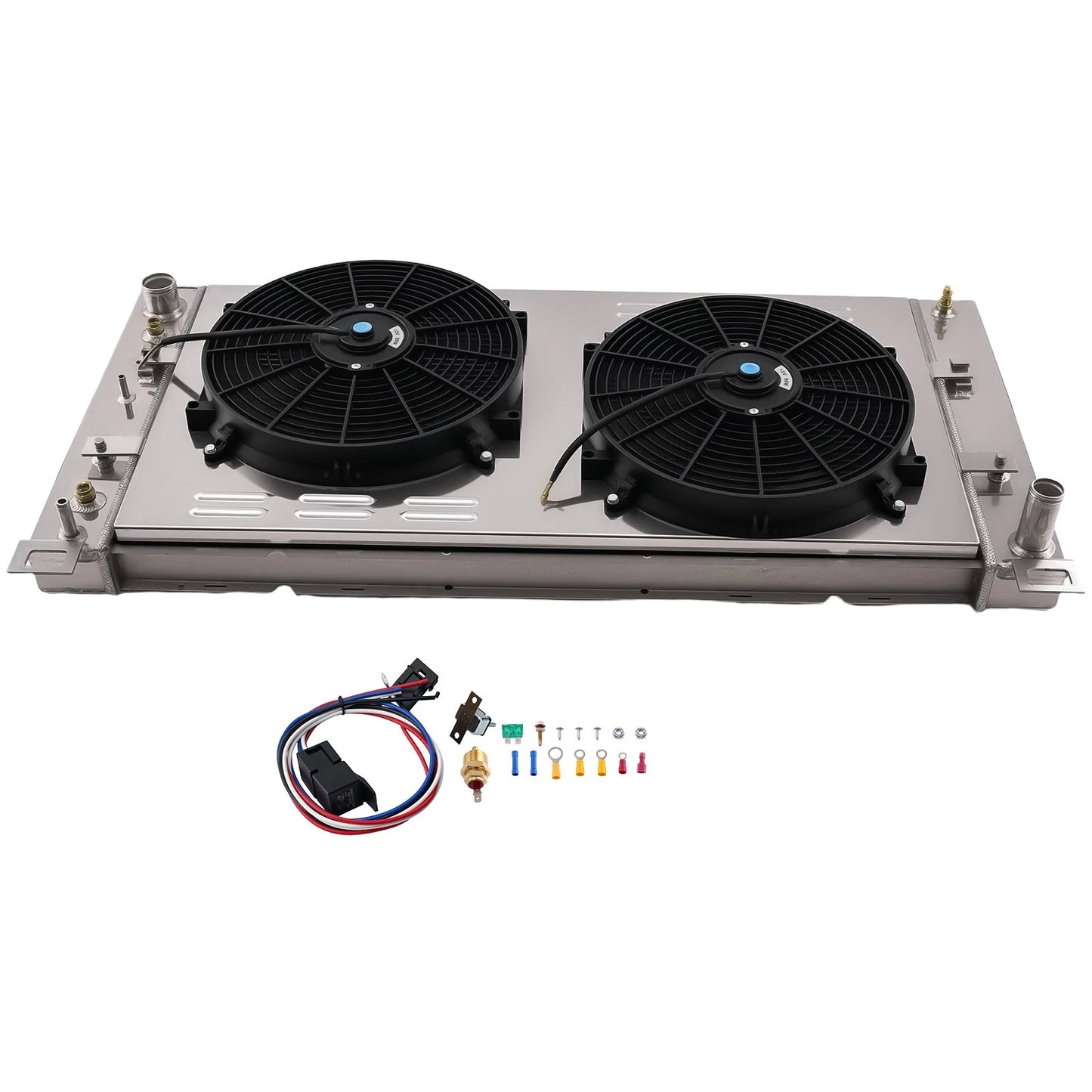 Aluminum 3-Row Radiator with Fan Shroud for Cadillac Escalade (2002–2011)
