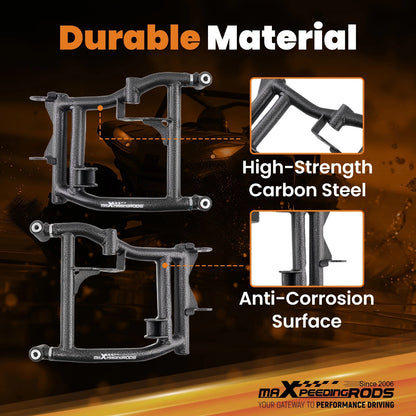 High Clearance Lower Rear Offset A Arms for Polaris RZR S/4 900 (2016–2018)
