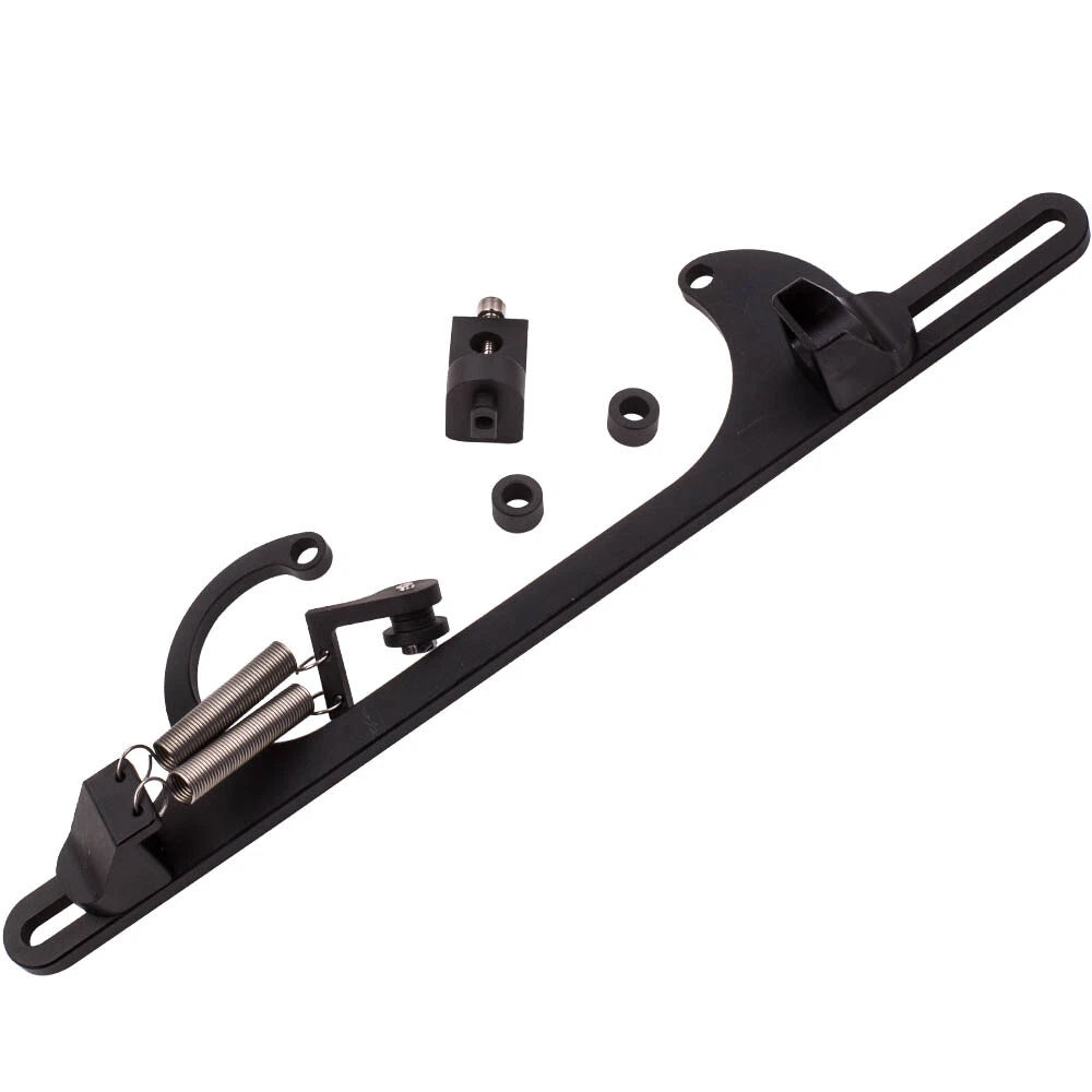 Aluminum Throttle Cable Carb Bracket Kit for Chevy 350 SBC (1969–1970)