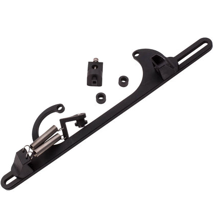 Aluminum Throttle Cable Carb Bracket Kit for Chevy 350 SBC (1969–1970)
