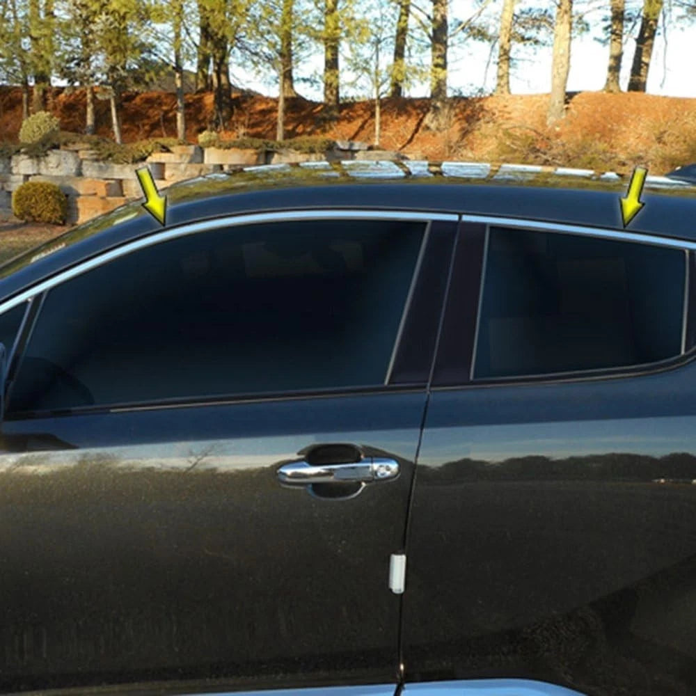 4pc Luxury Stainless Steel Window Trim Package for 2018–2023 Toyota C-HR