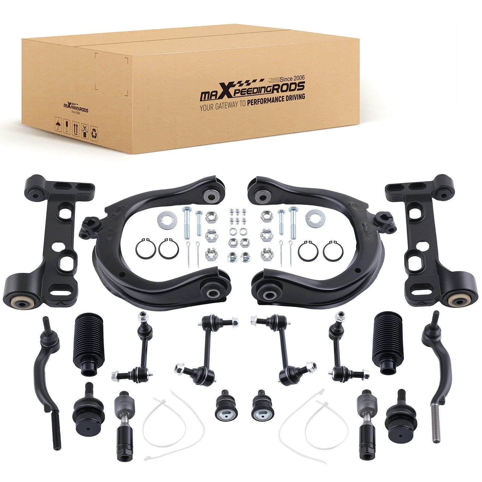 Front Upper Control Arms Ball Joint Tie Rods for Isuzu Ascender (2004–2008)