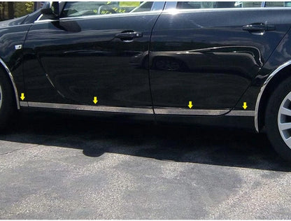 8p Luxury FX Chrome 1.5' Accent Door Molding Trim fit for 2011-2017 Buick Regal
