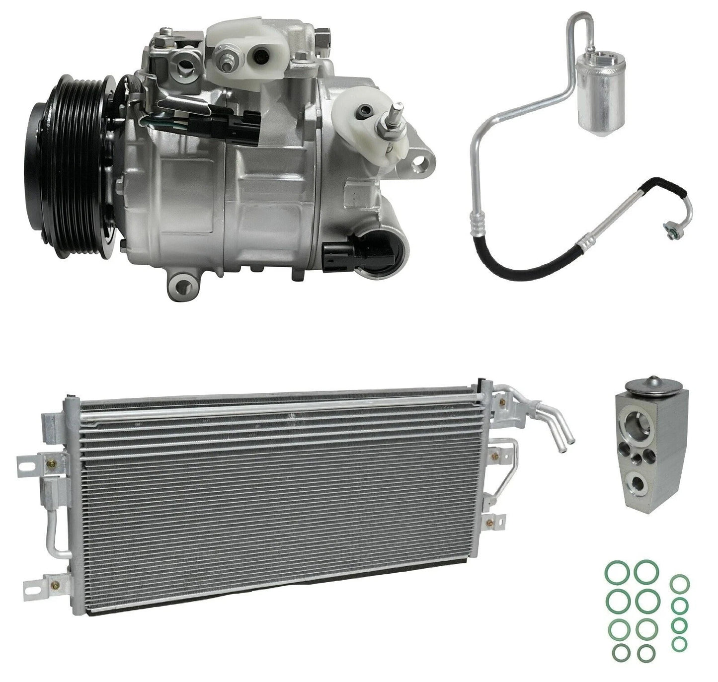 A C Compressor Kit With Condenser for Ford Explorer 3.5L (2017–2019)