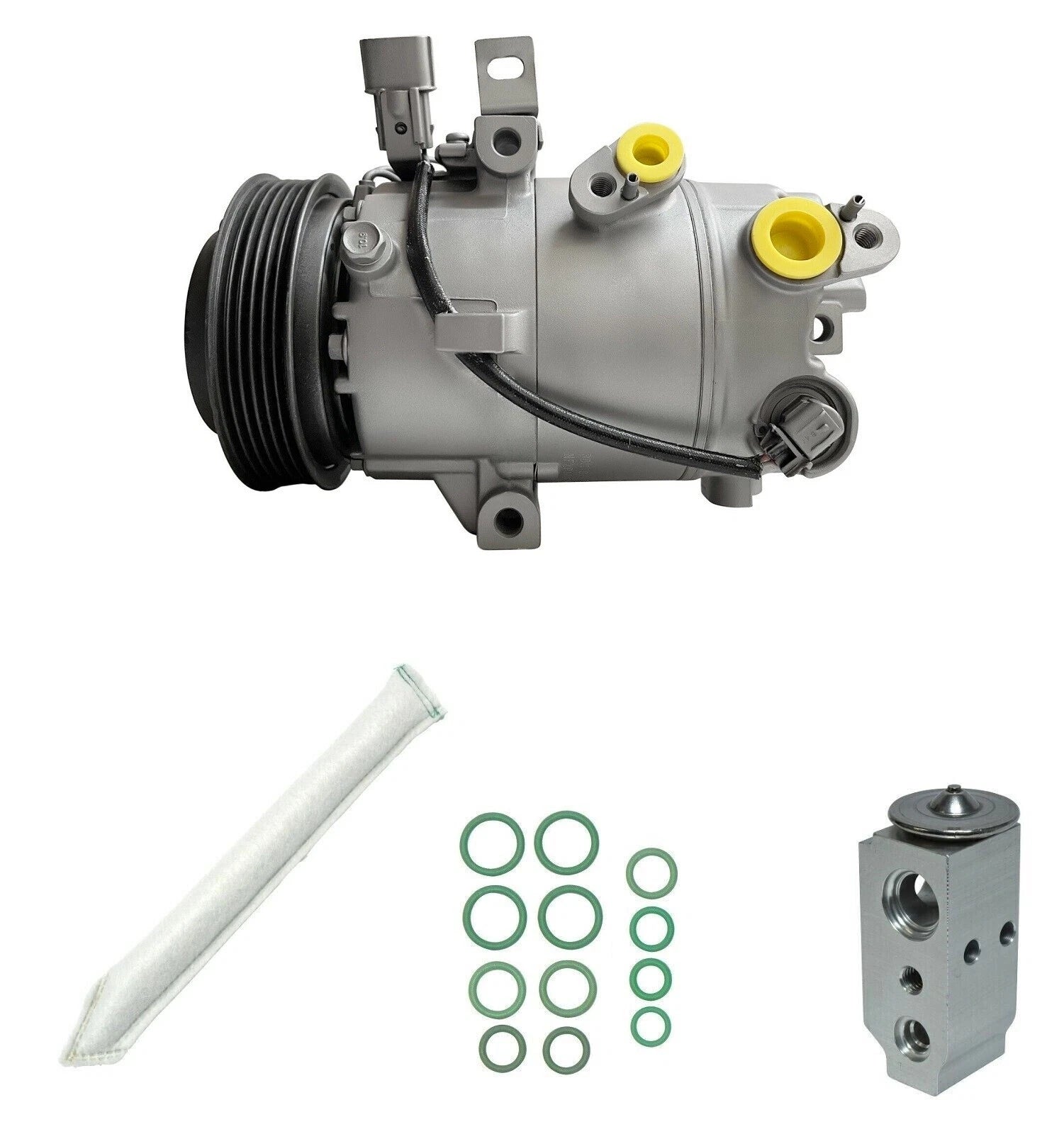 AC Compressor Kit Replacement for Kia Forte 2.0L Non Turbo (2020–2020)