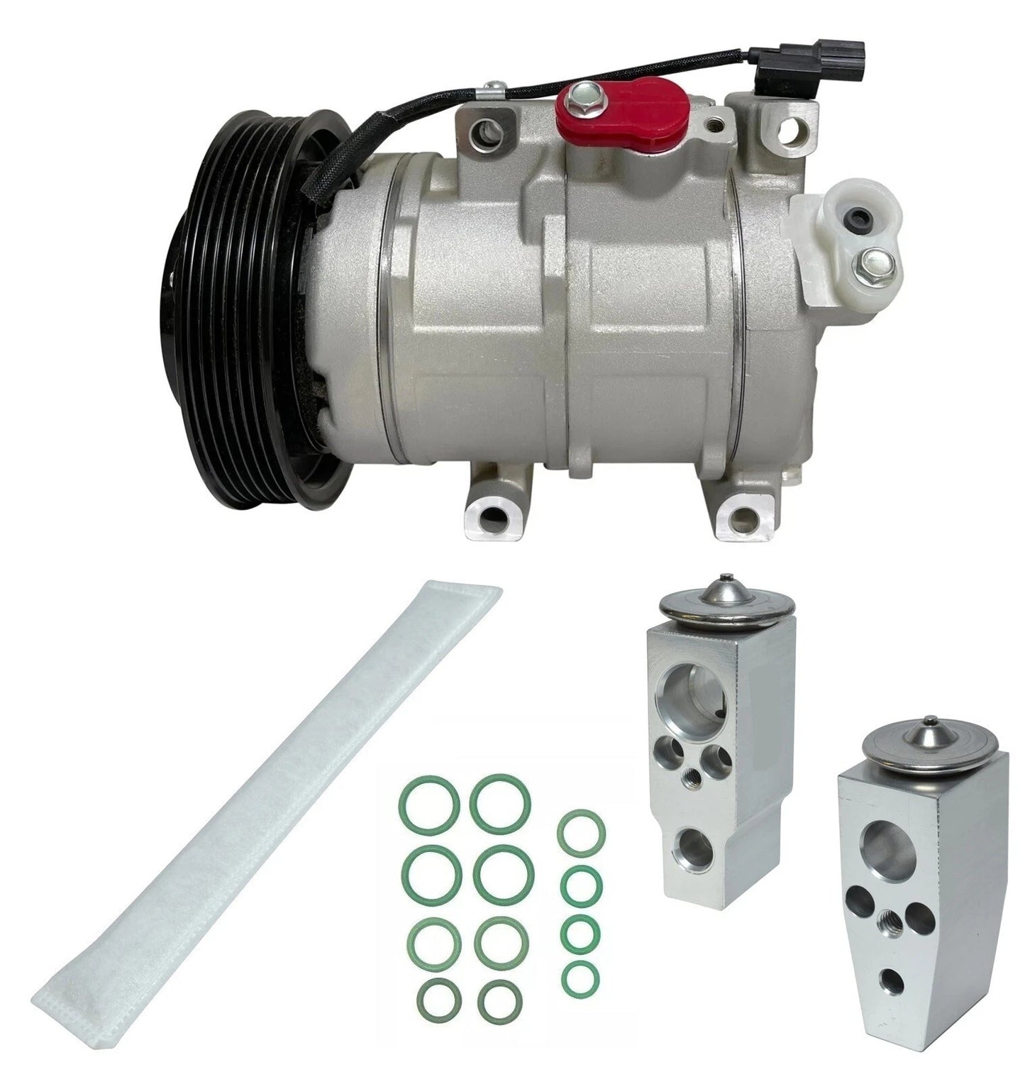 AC Compressor Kit Replacement for Honda Odyssey 3.5L (2013–2017) Rear