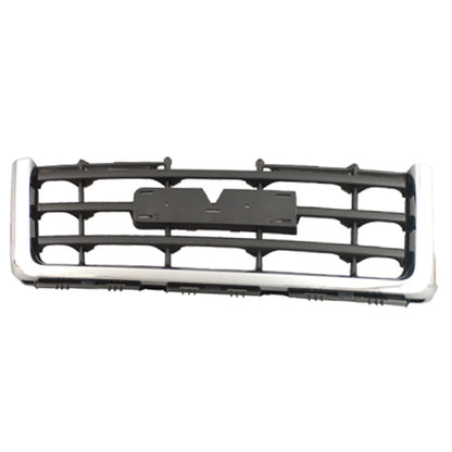 Front Grille Replacement Black Chrome Plastic for Toyota Hilux (2005–2015)