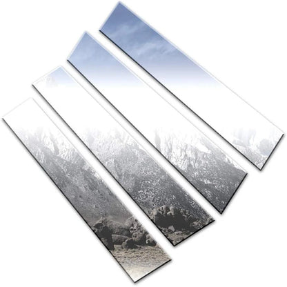 Luxury FX Chrome Pillar Post Set without Keyless Entry for 2013–2019 Ford Escape