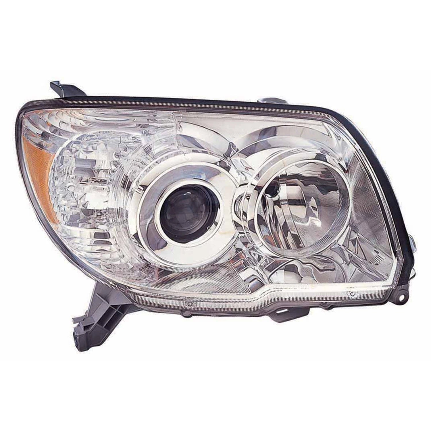 Clear Chrome Passenger Side Head Light Assembly for 2006-2009 Toyota 4Runner