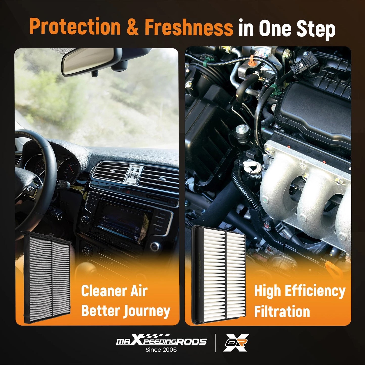 Air Filter Combo for Mazda CX-5/3/6 (2013–2025)