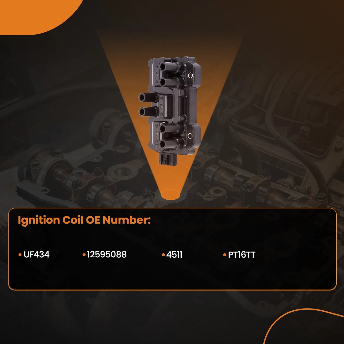 Ignition Coil & Spark Plug for Buick Rendezvous 3.5L V6 (2006–2007)