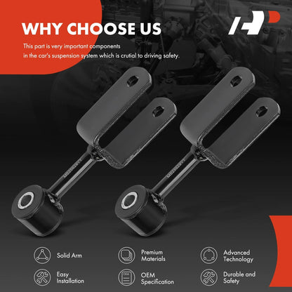 2X Rear Sway Bar Links for Mercedes-Benz Sprinter 3500 (2010–2019)