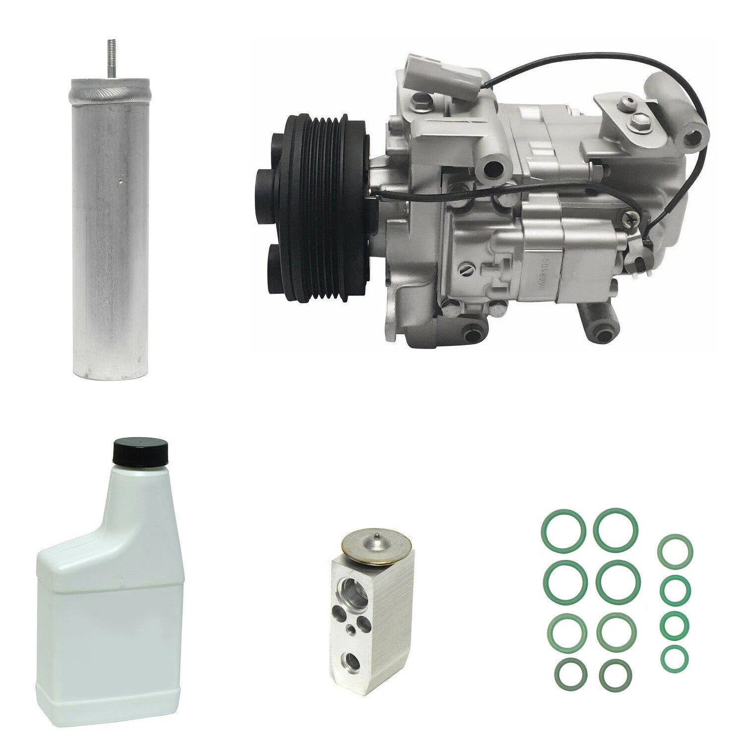 AC Compressor Kit Replacement for Mazda 3 2.0 2.3L (2004–2009)