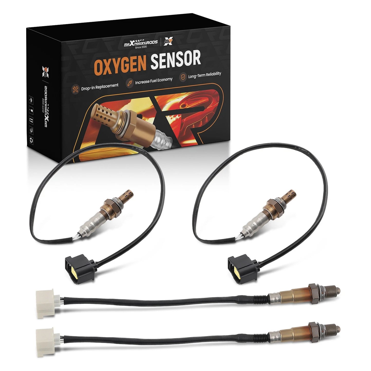 4pcs Up Down Oxygen Sensor for Chrysler 300 6.1L V8 (2005–2010)