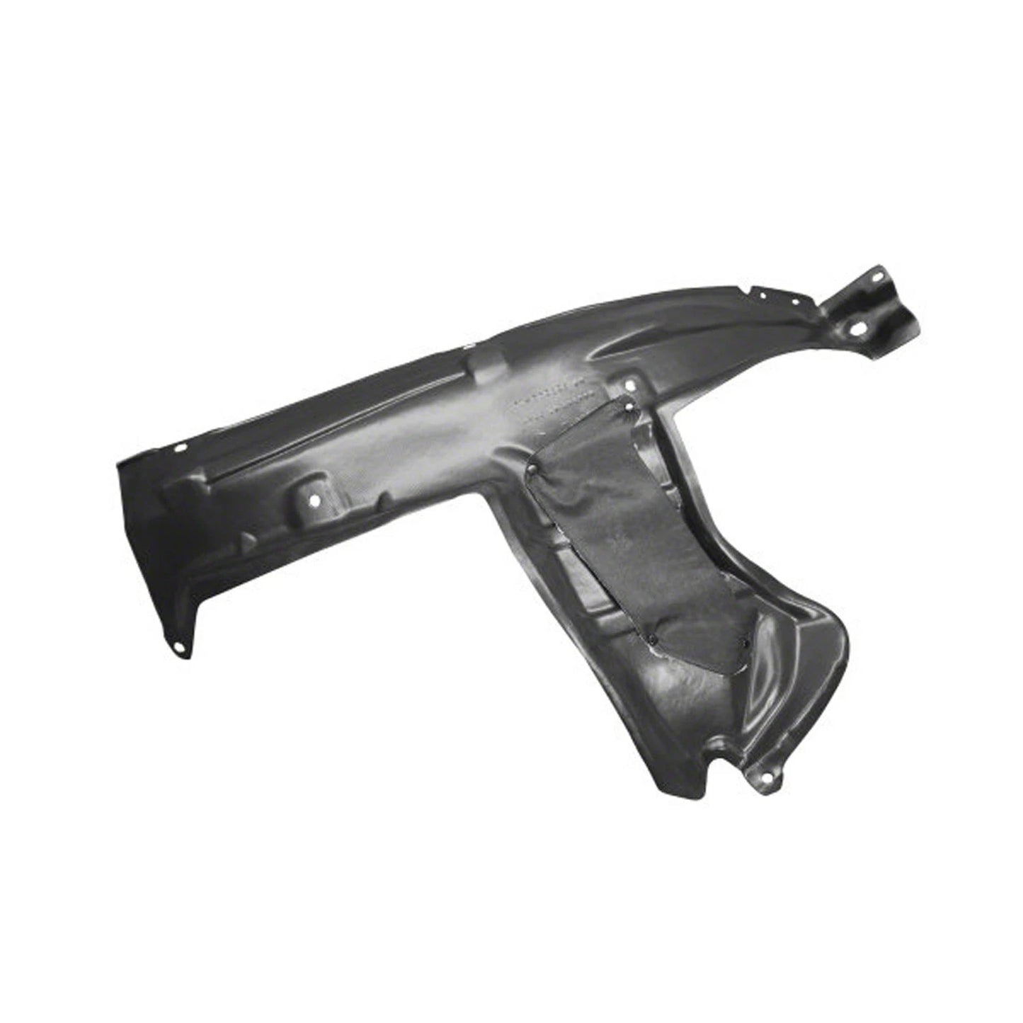 Replacement Front Passenger Side Rearward Fender Liner w/Insulation Pad