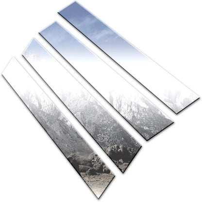 Luxury FX Chrome Pillar Post 4pc Set for Lincoln MKZ (2006–2012)