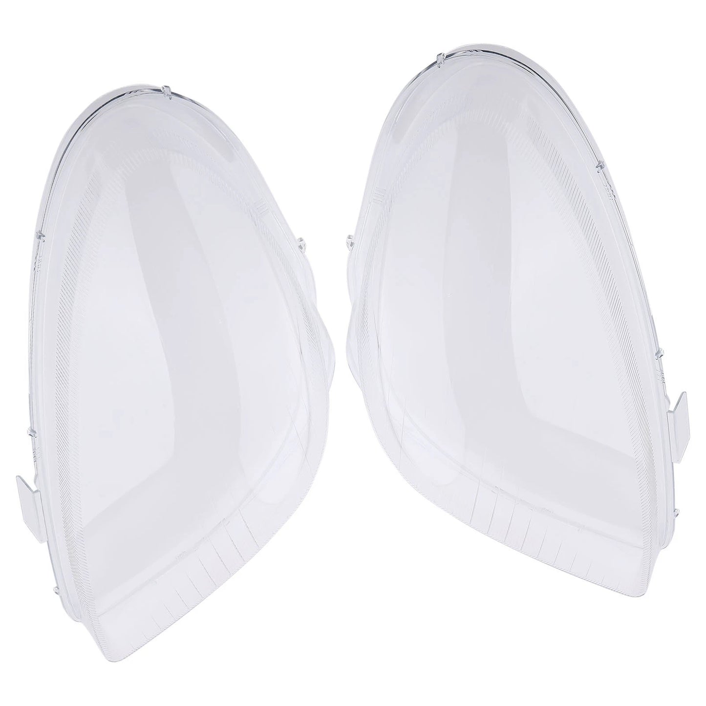 Headlight Lens Cover Front Pair for Mercedes-Benz R171 SLK (2005–2011) Clear