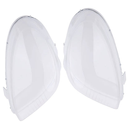 Headlight Lens Cover Front Pair for Mercedes-Benz R171 SLK (2005–2011) Clear