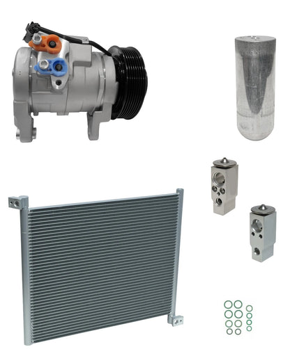 A/C Compressor Kit With Condenser for Chrysler Aspen 2007–2009 (5.7L)