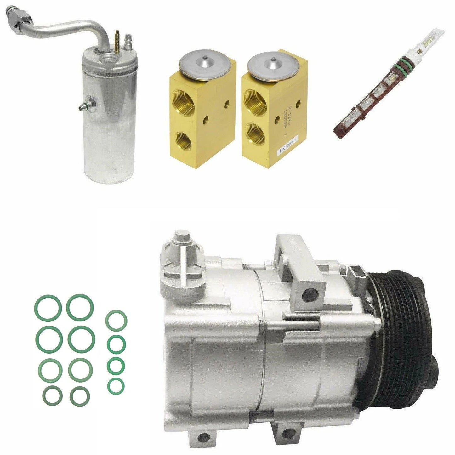 AC Compressor Kit Replacement for Toyota Corolla AE73 (1989–1993)