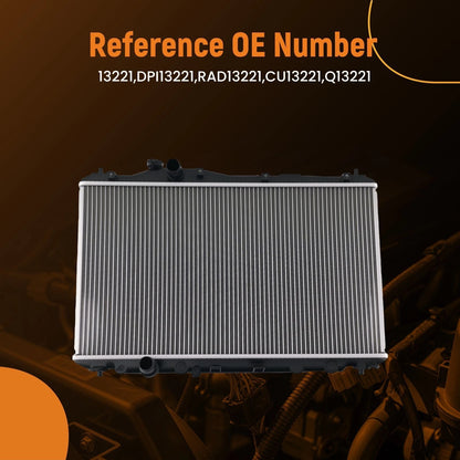 Cooling Radiator for Honda Civic 1.8L 2.4L (2012–2015)