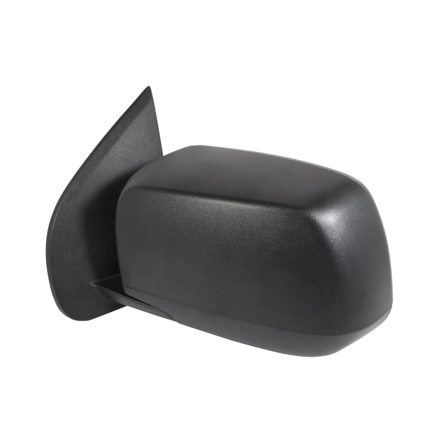 Replacement Textured Driver Side Manual Door Mirror w/o Heated Glass