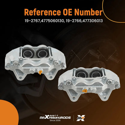 Brake Caliper Set Front for Lexus GX470 and Toyota 4Runner (2003–2009)