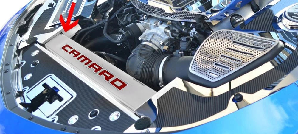 Front Header Plate Vinyl Insert for Chevrolet Camaro (2016–2020)
