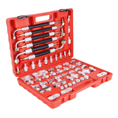 A/C Compressor Leak Detection Tester Tool Set for Car Truck (56-Piece)