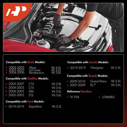 6x Iridium Platinum Spark Plugs for Ford Expedition (2019)