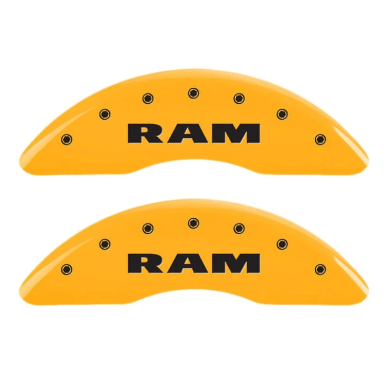 Caliper Covers Set of 4 OEM Replacement for 2019-2025 Ram 2500 3500