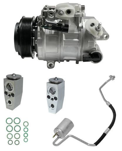 AC Compressor Kit Replacement for Ford Flex 3.5L (2017–2018) Rear