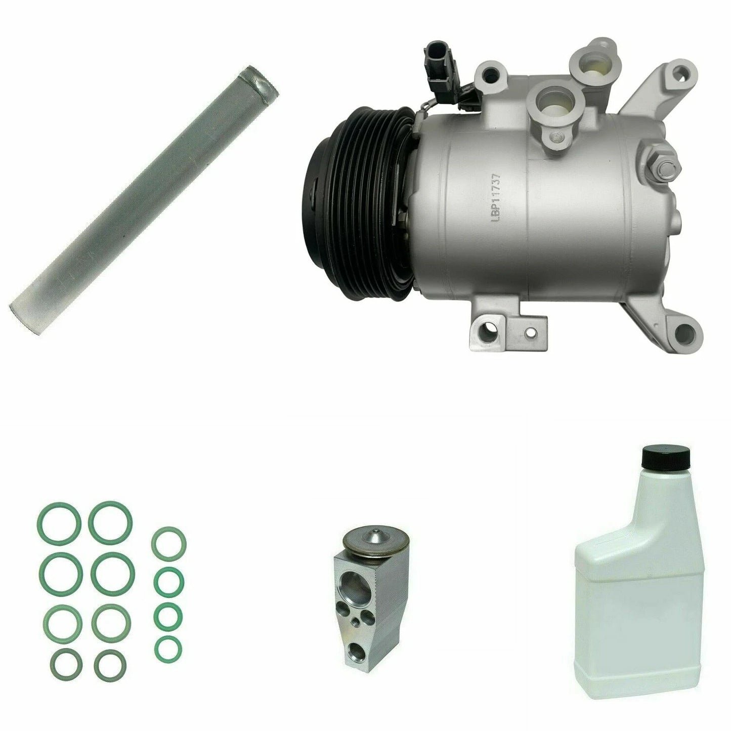 AC Compressor Kit Replacement for Nissan Navara D40 (2005–2010)