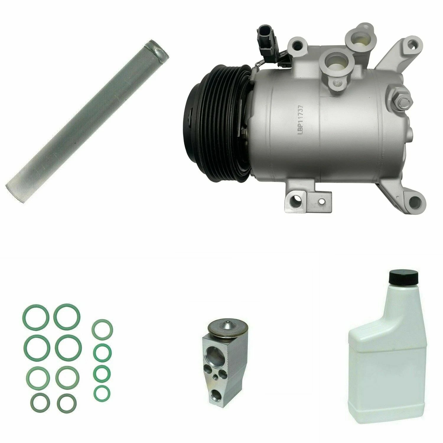 AC Compressor Kit Replacement for Nissan Navara D40 (2005–2010)